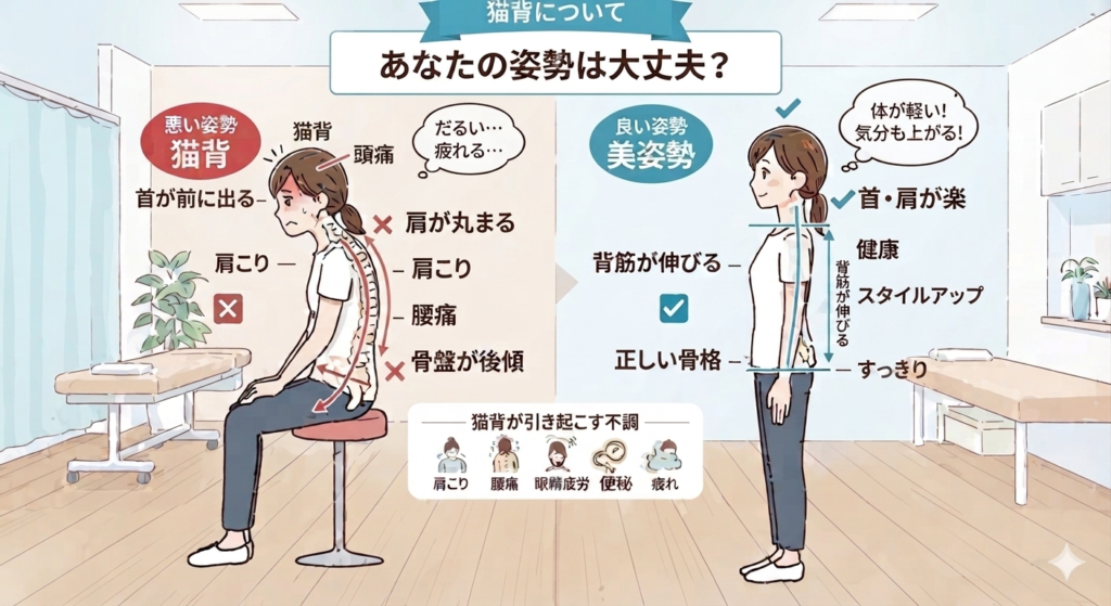あなたの姿勢は大丈夫？