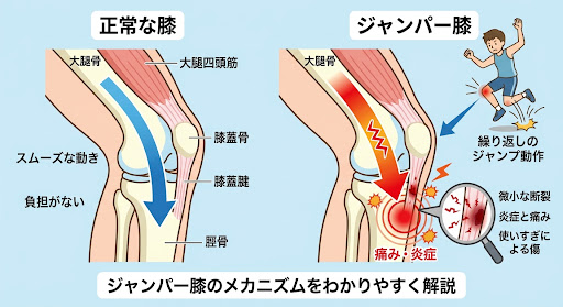 ジャンパー膝